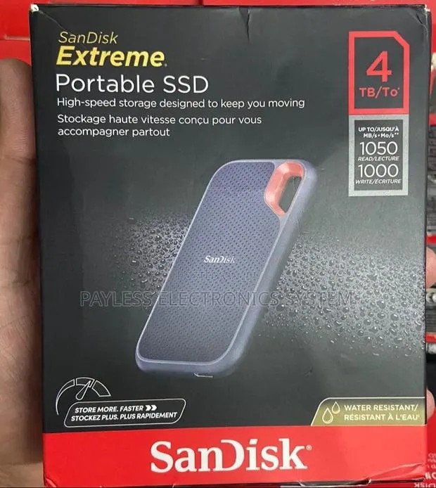 Sandisk 4tb Extreme SSD Drives · Photo 1