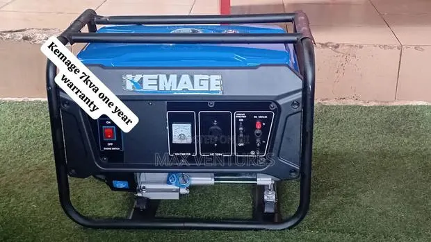Kemage 7kva 8000w Petrol Generator – Brand New Power 7kva · Photo 1