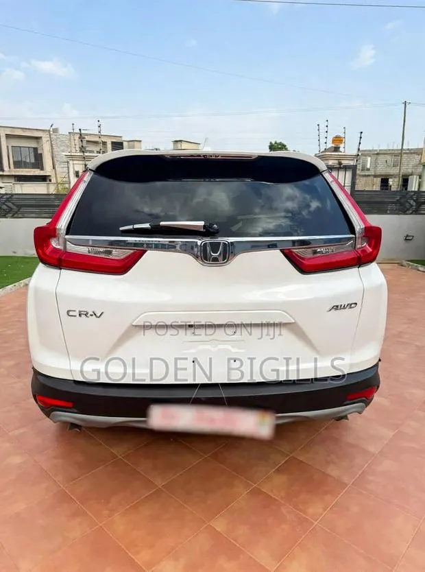 Honda CR-V EX AWD 2018 White · Photo 1