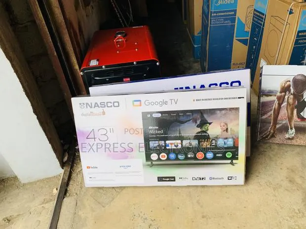 Limited Stock Nasco Smart Glossy 43” FHD Satellite · Photo 1