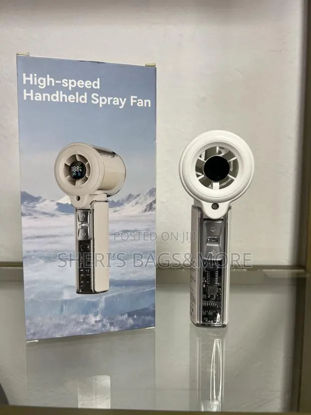 High-Speed Water Spray Handheld Fan · Photo 1