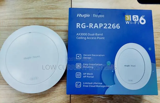 Ruijie APs RG-RAP2266 Ax3000 Ceiling Access Point · Photo 1