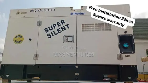 Perkins Diesel 22kVA Generator With 5 Years Warranty · Photo 1