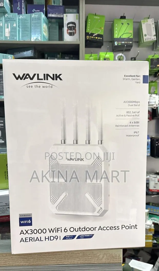 Wavelink AX3000 Wifi 6 Outdoor Access Point AERIAL HD9I · Photo 1