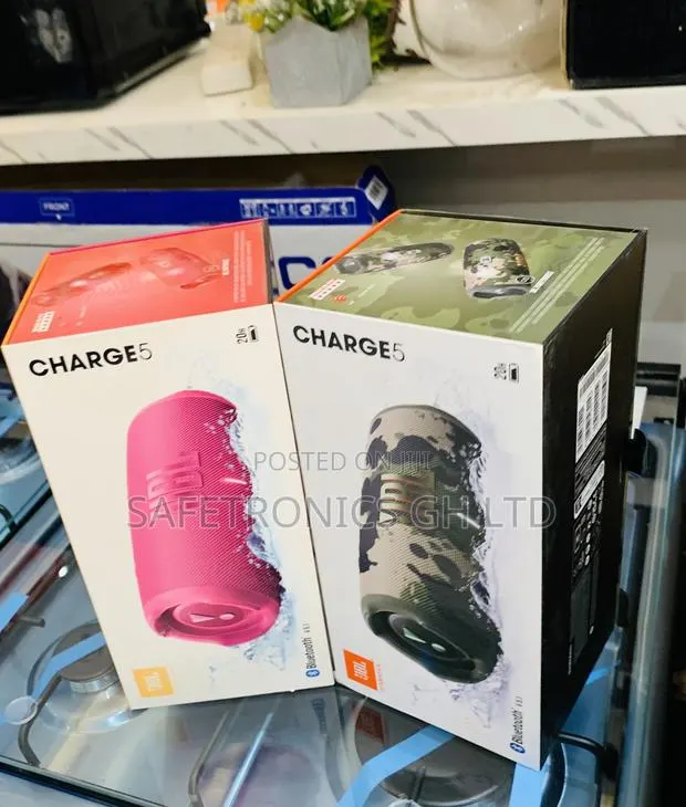 Trust Good JBL Charge 5 Portable Wireless Speaker – Black · Photo 1