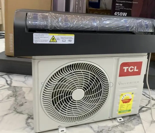 Elegant New TCL 1.5 Hp Inverter Air Conditioner (Dark Gray/Black · Photo 1