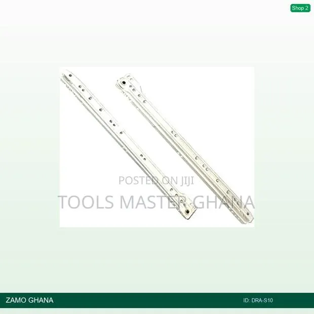 Drawer Slide 250mm - 10inch - Dra-S10 · Photo 1
