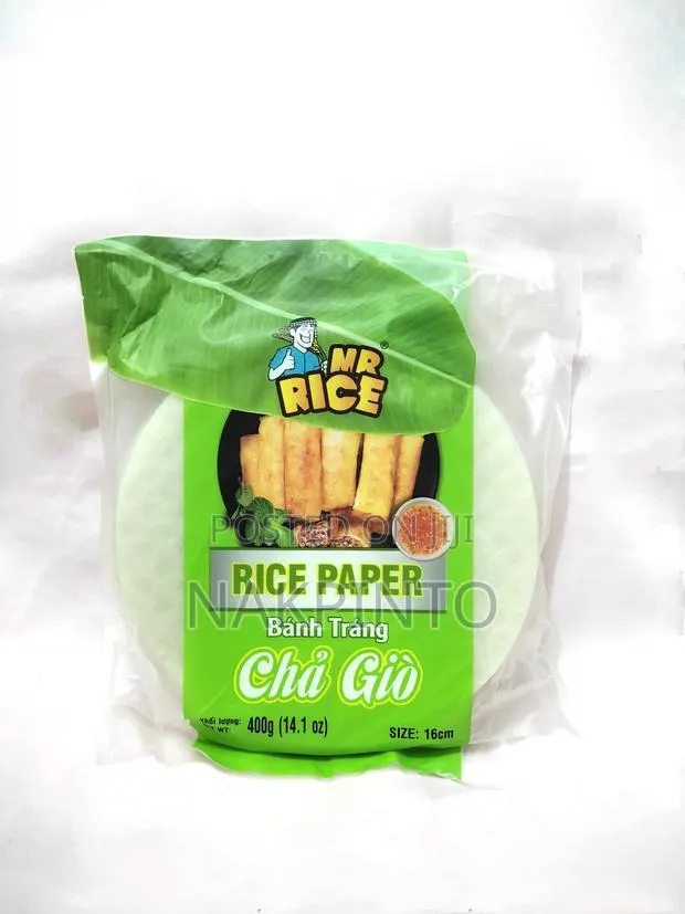 Rice Paper for Spring Rolls. 16cm .400g. Nori Sheets. Sushi Sheets · Photo 1