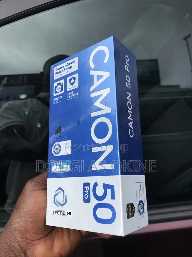 New Tecno Camon 50 Pro 256 GB Gray · Photo 1