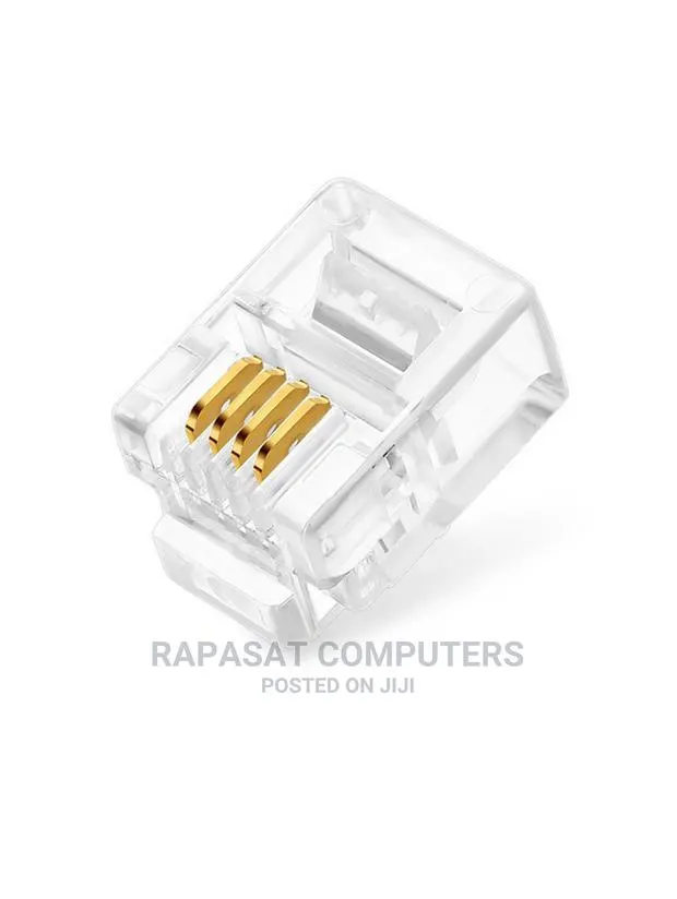 RJ11 Connector 6P4C (20 PCS Bundle) · Photo 1
