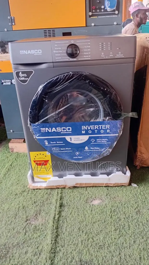 Nasco 6KG Fully Automatic Washing Machine – Brand New · Photo 1