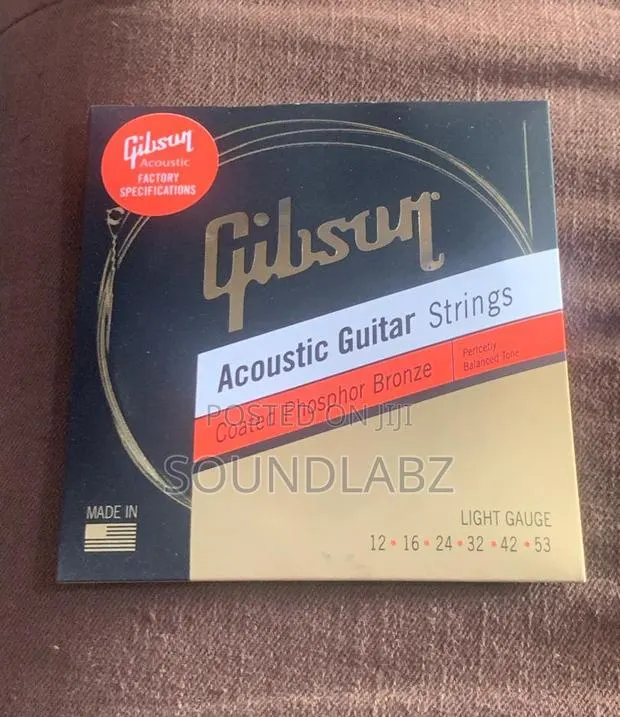 Gibson Phosphor Bronze Acoustic Guitar Strings · Photo 1