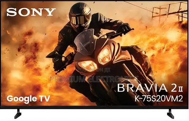Sony 65" 75" 2025 Bravia 2 K-65s20m2 HDR Led Google TV | Gemini · Photo 1