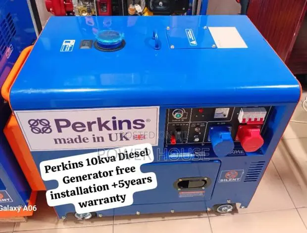 Brand Builder Perkins Diesel Generator 10kva Silent · Photo 1