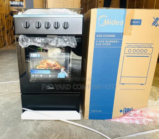 Reliable New Inbox Midea 4 Burning Cooking Gas Cooker Plus Oven · Photo 1