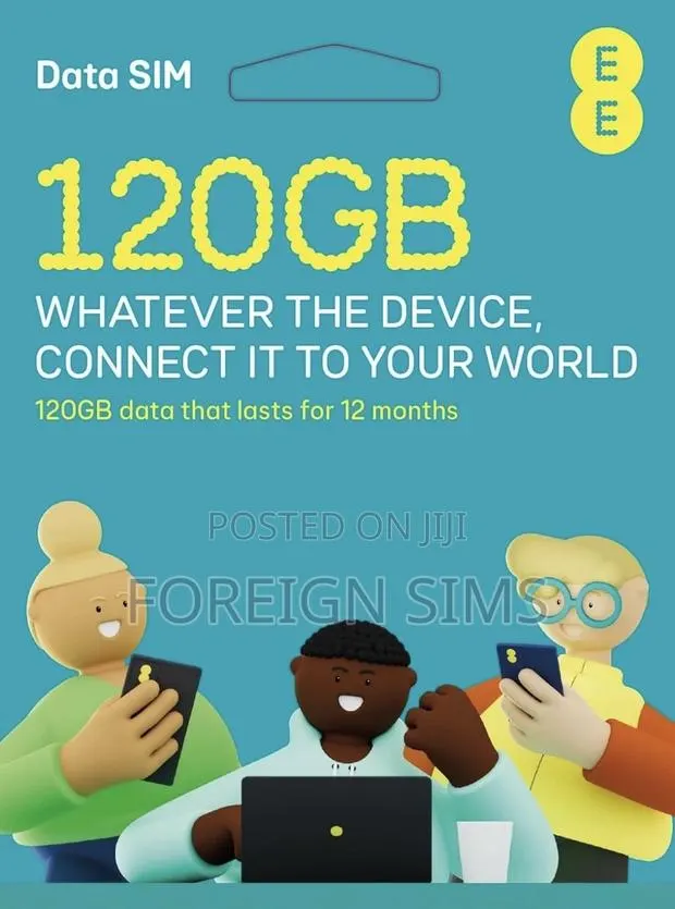 Uk Sim With £5 Credit, Which Can Make Call,Text and Use Data in Ghana · Photo 1
