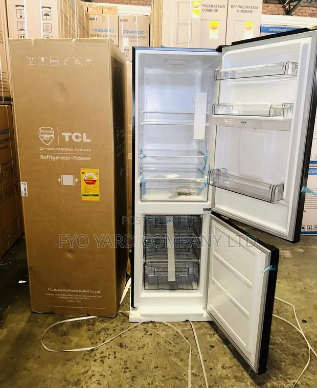 Inveter Built TCL 309L Bottom Freezer Refrigerator + Dispenser · Photo 1