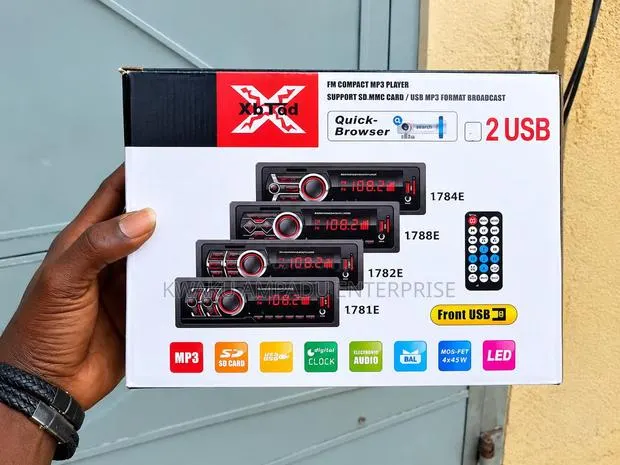 Xplode Car Tape – USB/SD/FM MP3 Player With Remote · Photo 1