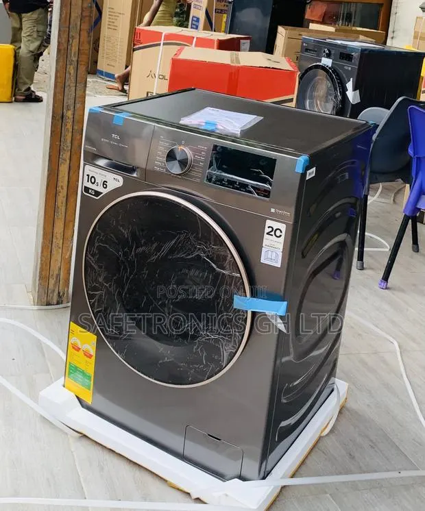 New Design TCL P211flg" Front-Load-Washing-Machine-10.5kg- · Photo 1