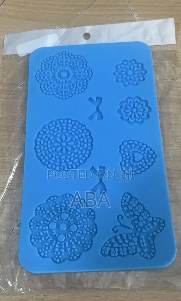 Silicon Sugar Lace Mold for Cake Decoration · Photo 1