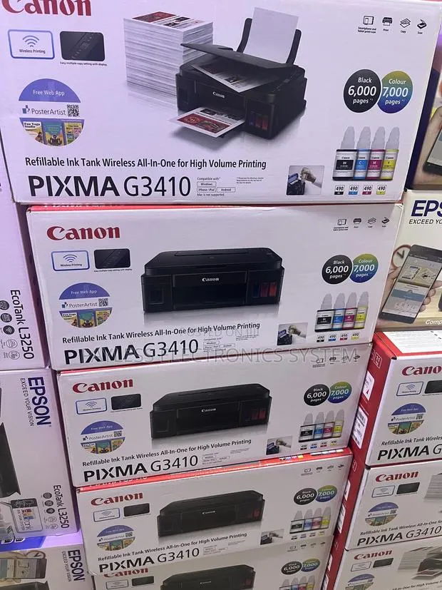 Canon Pixma G3410 All in One Colour Inkjet Printers · Photo 1