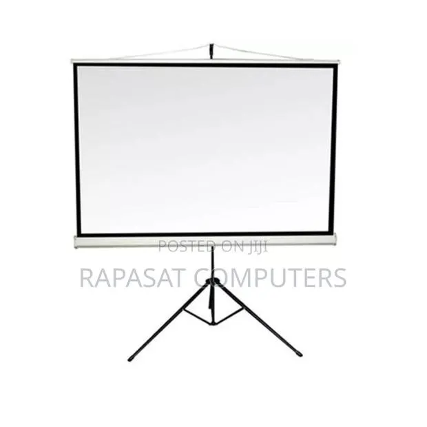 180*180cm Tripod Projector Screen · Photo 1