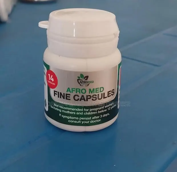 Afro Med Fine Capsules Nerve and Bone