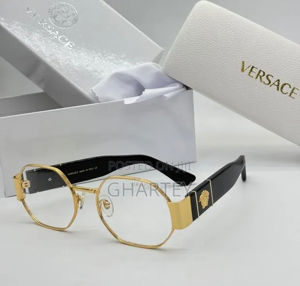 Versace Luxury Signature Logo Designer Men’S Glasses · Photo 1