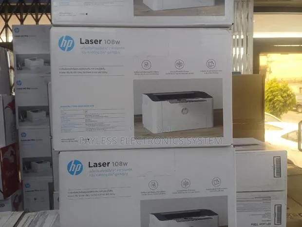 HP Laser 108w Wireless Printers · Photo 1