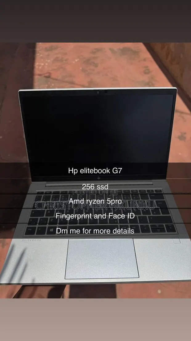 Laptop HP EliteBook 835 G7 8GB AMD Ryzen 5 SSD 256GB · Photo 1