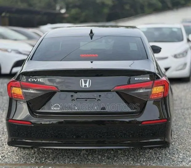 Honda Civic Touring 2022 Gray · Photo 1