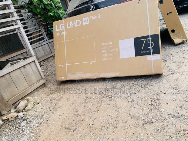 75”Ur780 Uhd Smart Glossy Tv Lg Screen Slim Sleek Black · Photo 1