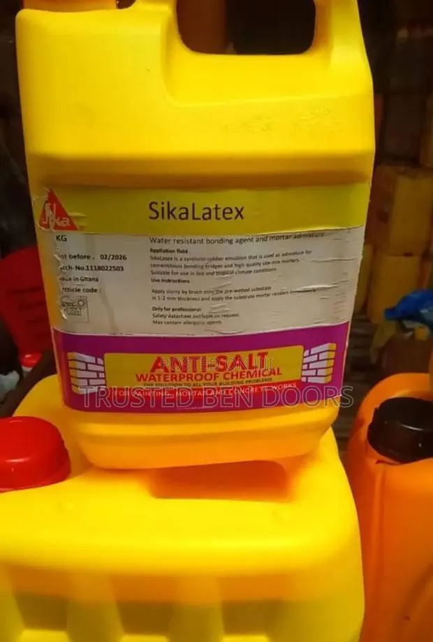 Sikalatex Anti-salt Waterproof Chemical For Construction Works (5kg) · Photo 1