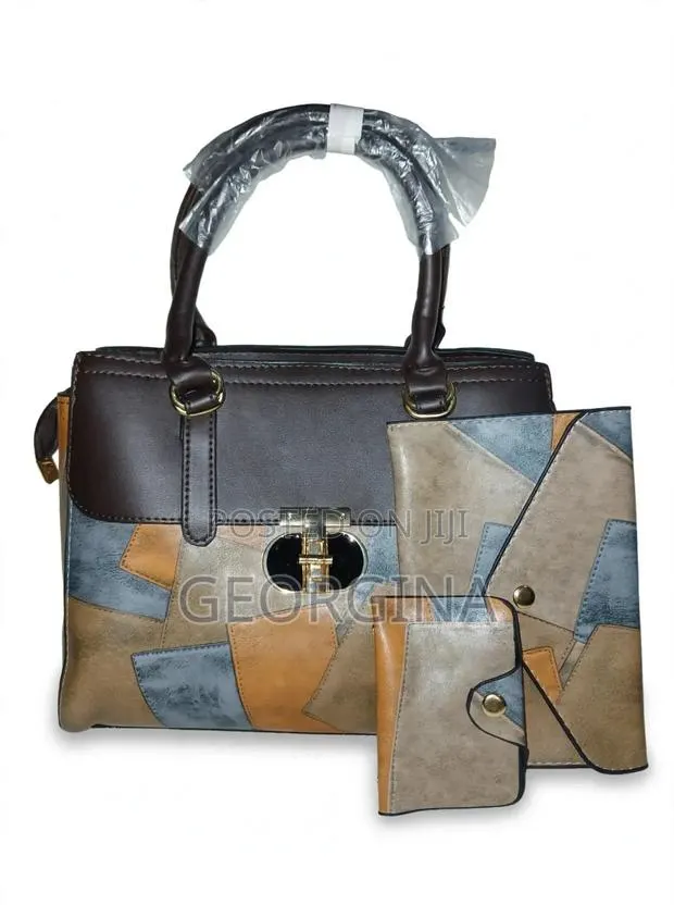 3 IN 1 Vintage Handbag Set- 6 Colours - Pay on Delivery · Photo 3