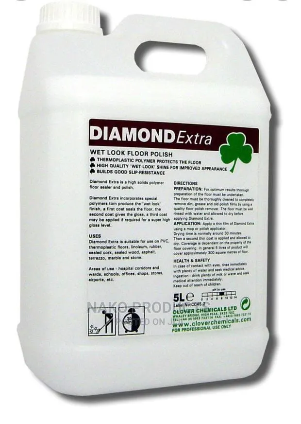 Clover Diamond Extra Floor Polish 5l · Photo 1