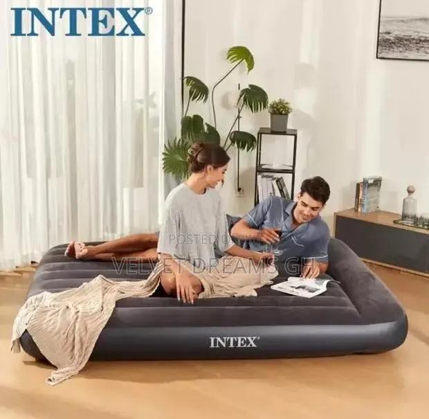 Premium Double Air Bed Mattress Soft Comfortable Sleeping Solution · Photo 1
