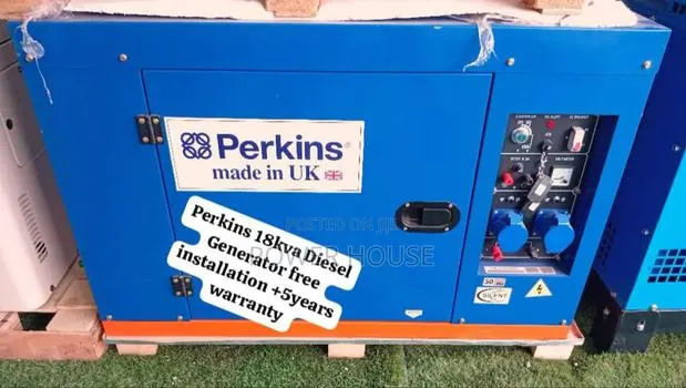 Spinny Winny Perkins Diesel Generator 18kva Silent Perkins Generator · Photo 1