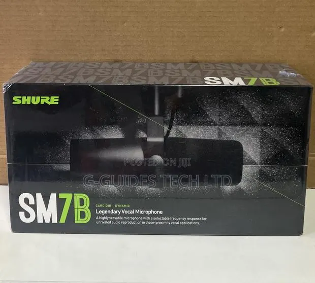 Shure SM7B Cardioid Dynamic Legendary Vocal Microphone · Photo 1