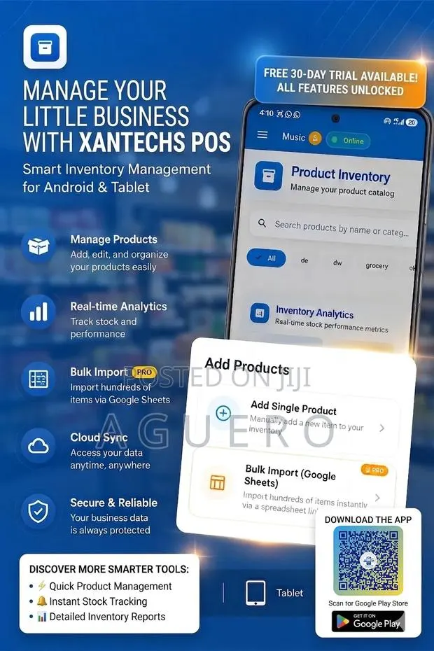 Pos Software to Manage Your Store (Android/Tablet) Monthly Payment · Photo 1
