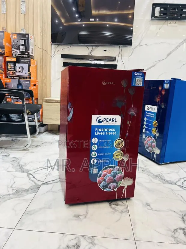 Get Premium Pearl Single Door Table Top Fridge(Red)Pf-109-2b · Photo 1