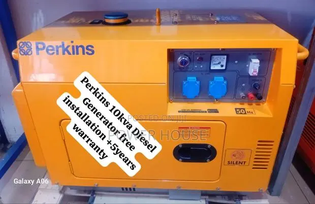 Brain Spark Power Perkins Diesel Generator 10kva Silent · Photo 1