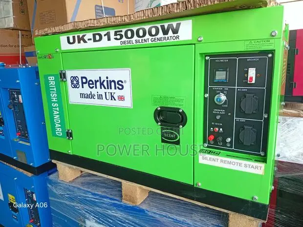Perkins 15kva Heavy-Duty Diesel Power Unit · Photo 1
