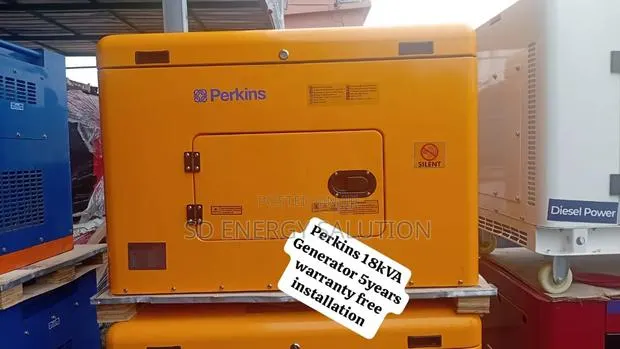 Perkins 18kVA Silent Diesel Generator – Premium Quality Power · Photo 1