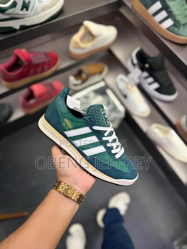 Original Adidas SL 72 Green / White · Photo 1