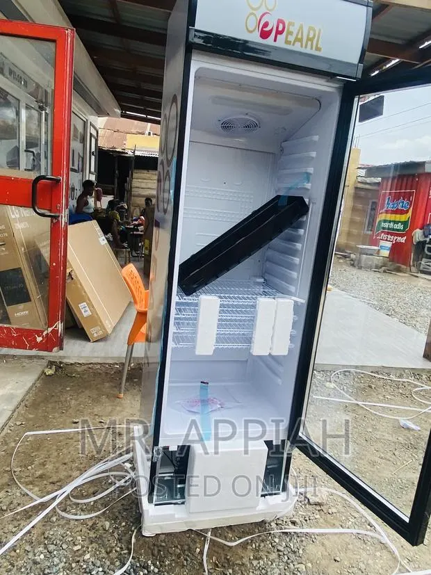 Brand New Pearl PVC 424-2BSingle Door Display Fridge(White) · Photo 1