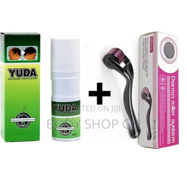 Baldness, Hairloss and Receding Hairline Pack [Yuda +Roller] · Photo 1