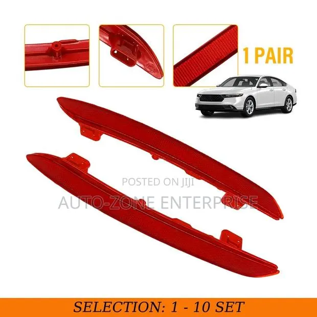 Honda Accord 2023 2024 2025 Back Bumper Reflector Pair · Photo 1