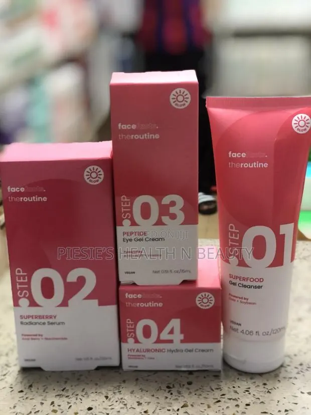 Face Facts, the Glow Routine Set 01,02,03 04 · Photo 1