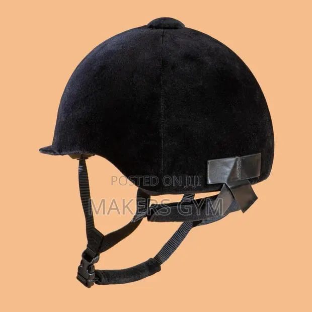 Horse Riding Helmet - Black Velvet · Photo 1