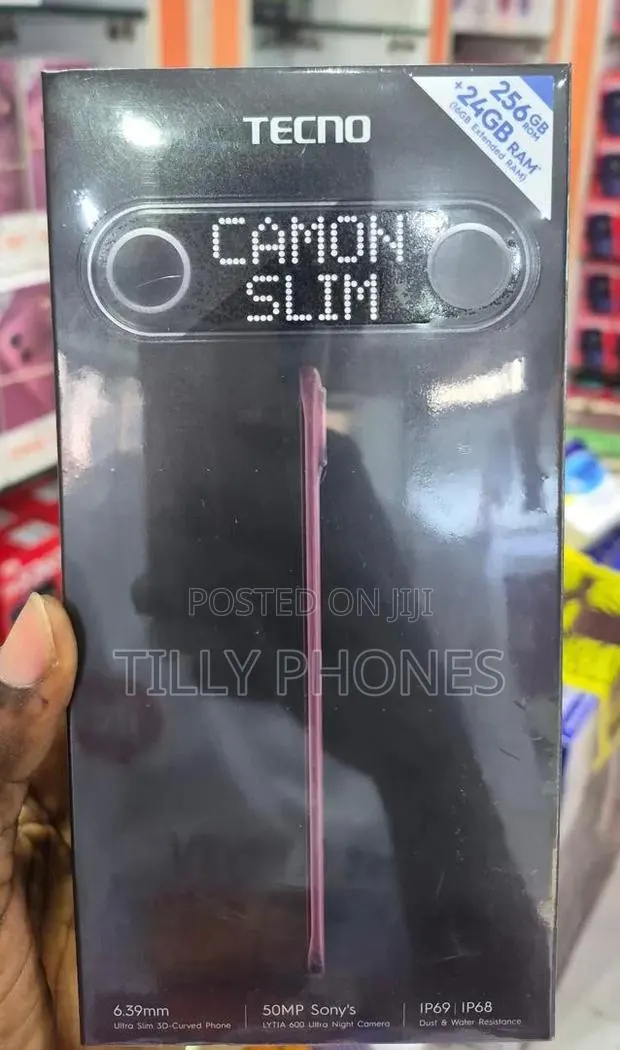 New Tecno Camon Slim 256 GB Black · Photo 1